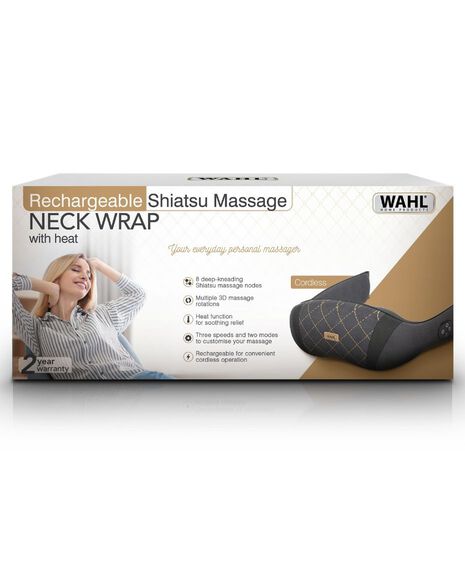 Rechargeable Shiatsu Massage Neck Wrap with Heat